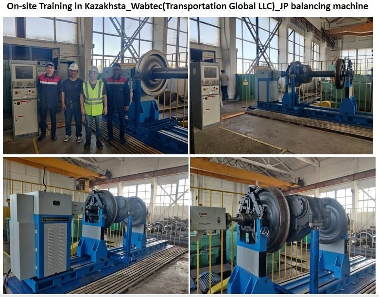 Train Wheelset Balancing Machine